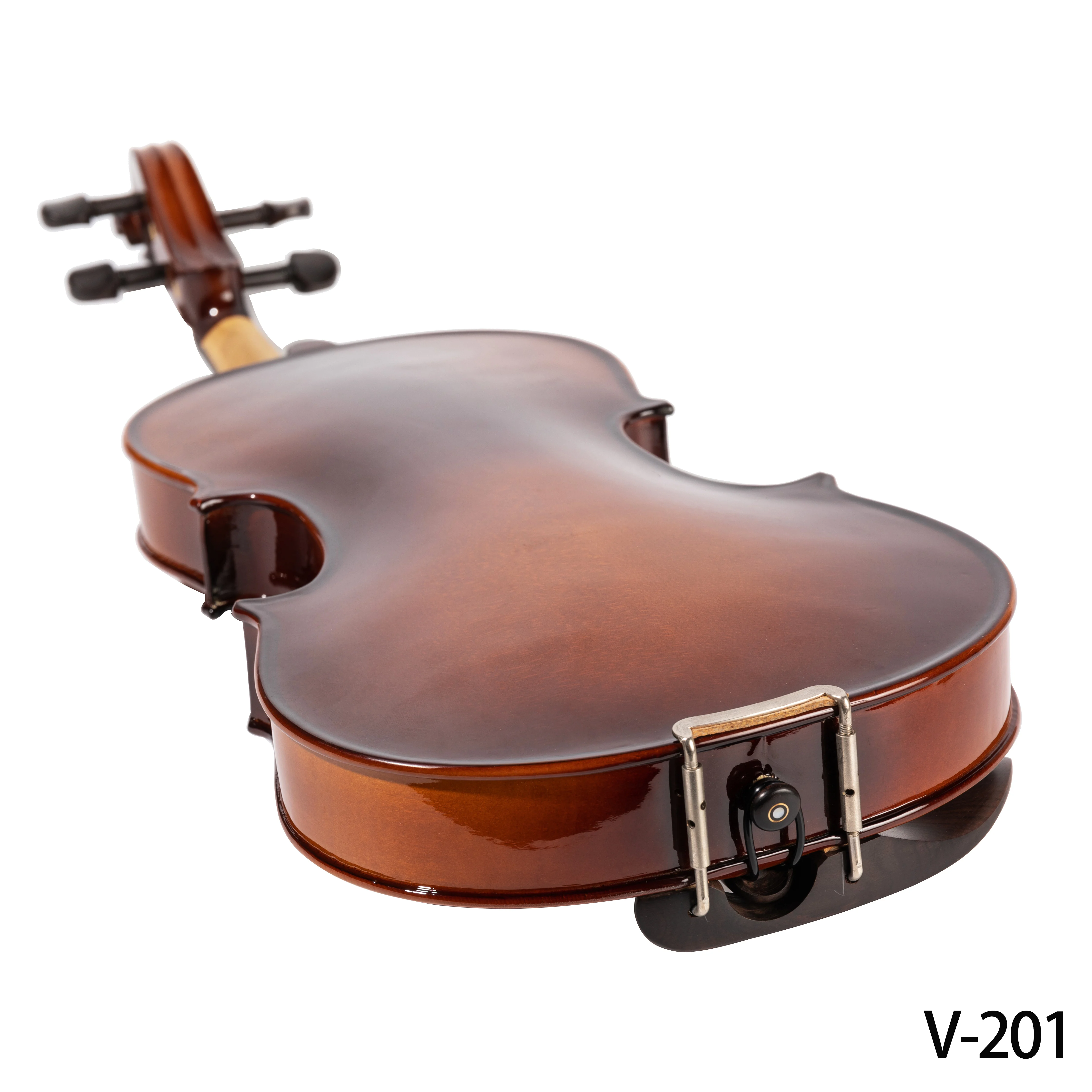 Wholesale 4/4-1/8 V-201 Spruce Solidwood Violin Hot Sales with Violin Case/Bow/Rosin Professional