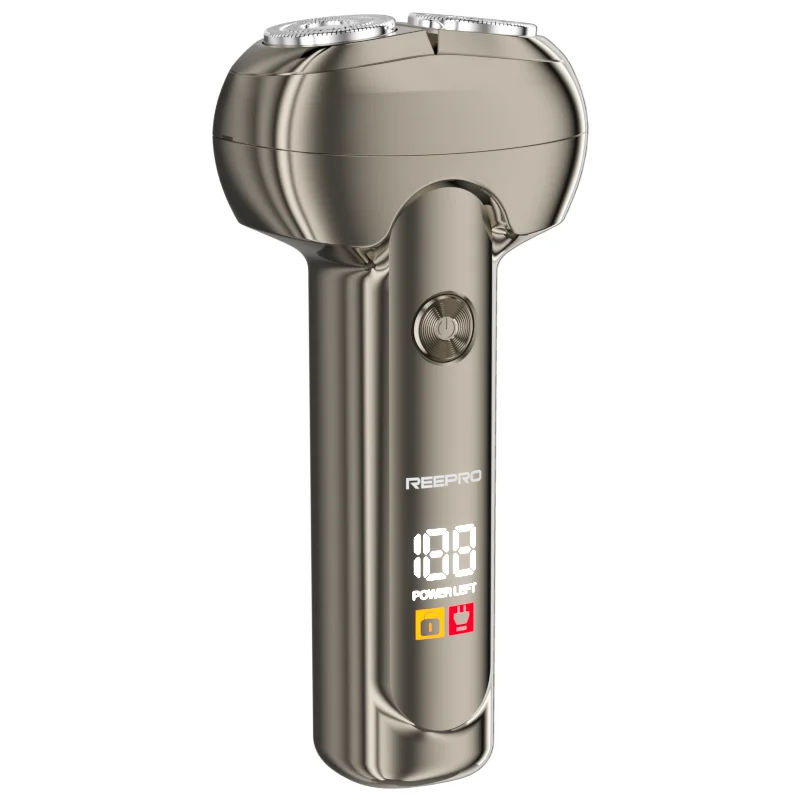 USB Rechargeable Professional 4D Electric Shaver for Men Twin Blade Hair Trimmer Cutter Outdoor Hotel Use Adult Beard Trimmer