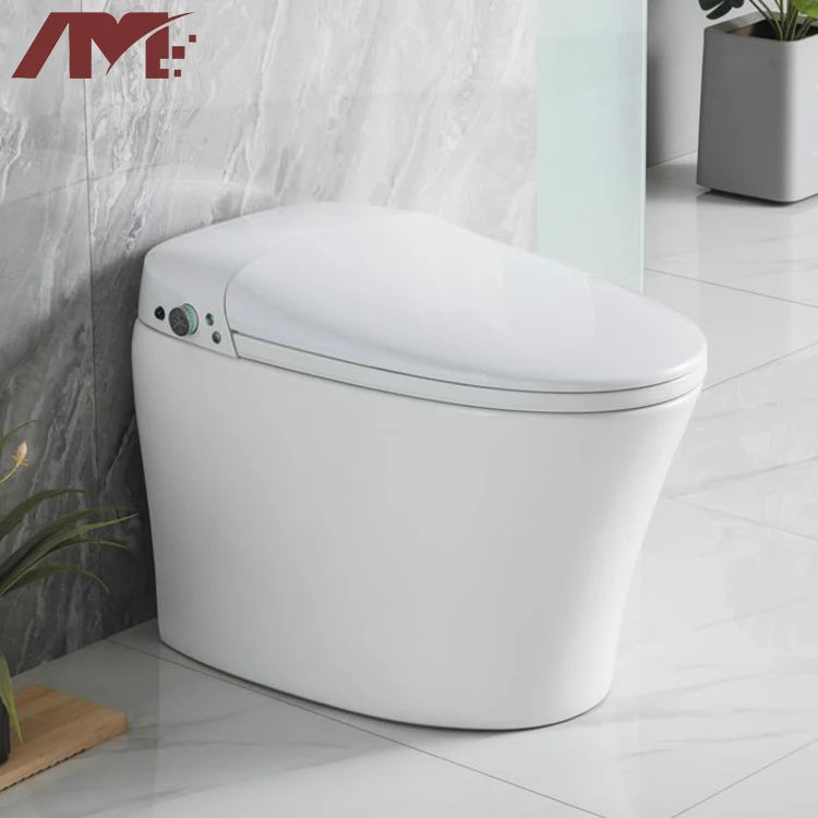 Автоматический керамический туалет дешевый Умный Унитаз для ванной комнаты
