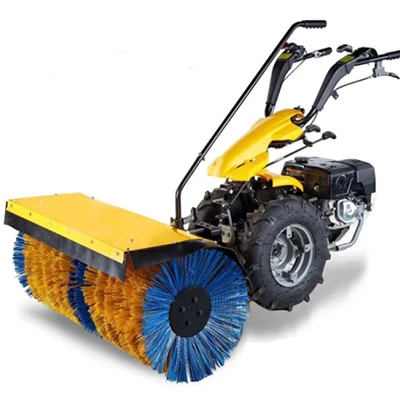 New Hand Push Type Small Residential Property Brush Snow Plow Snow Removal Machine for Sale