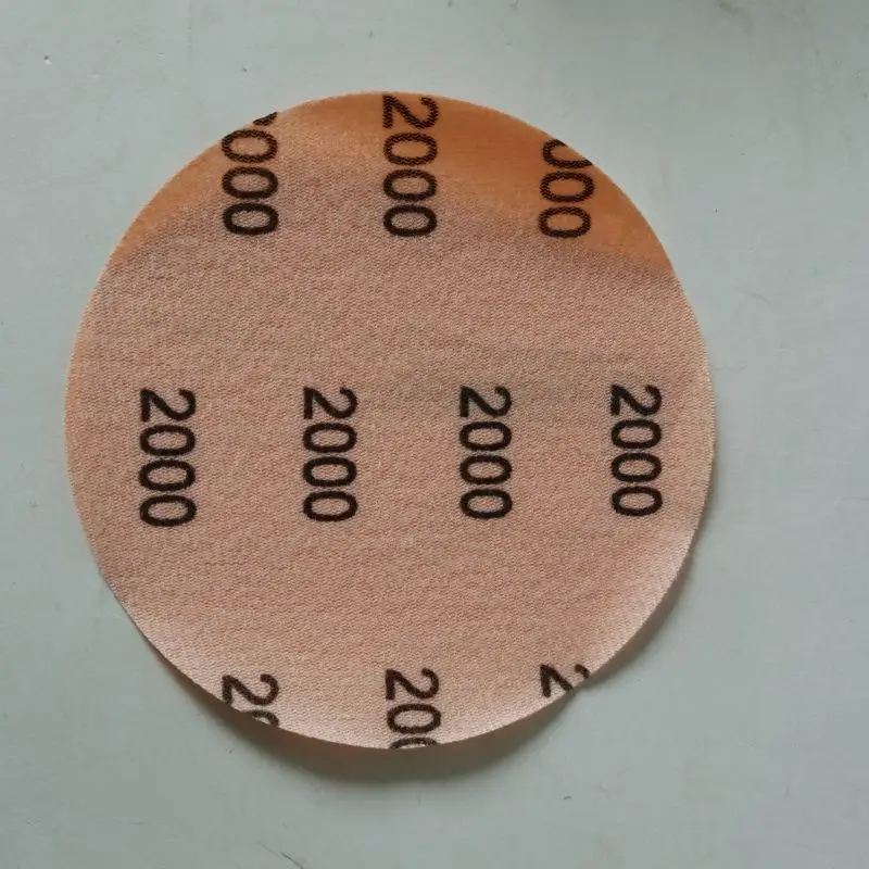 5inch 125mm Round Sanding Discs Grit 60-10000 Wet Dry Sandpaper Disk Flocking Sand paper Silicon Carbide For Polishing wood car
