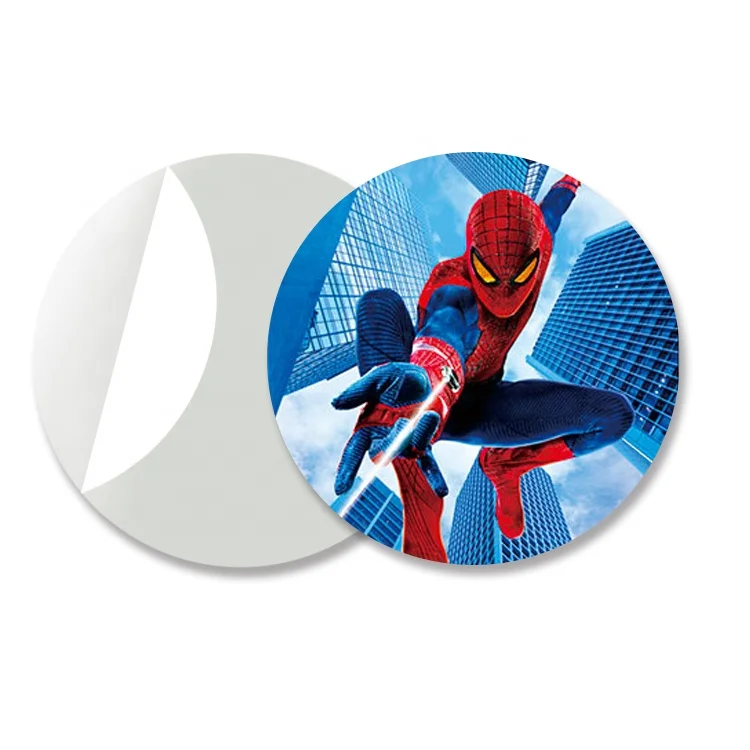 
3D Lenticular Sticker With Custom Printing Die Cut Round Shape For Kids 