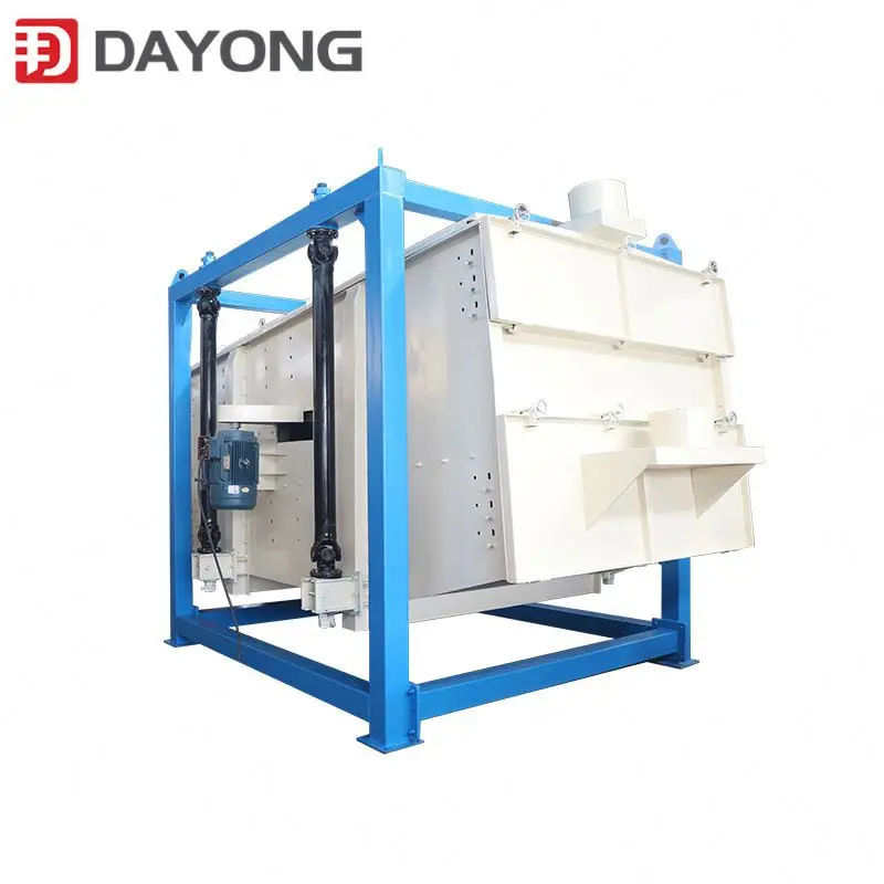 Large Power Delicate High Precision Powder Silica Sand Automatic Square Swing Vibrating Screen