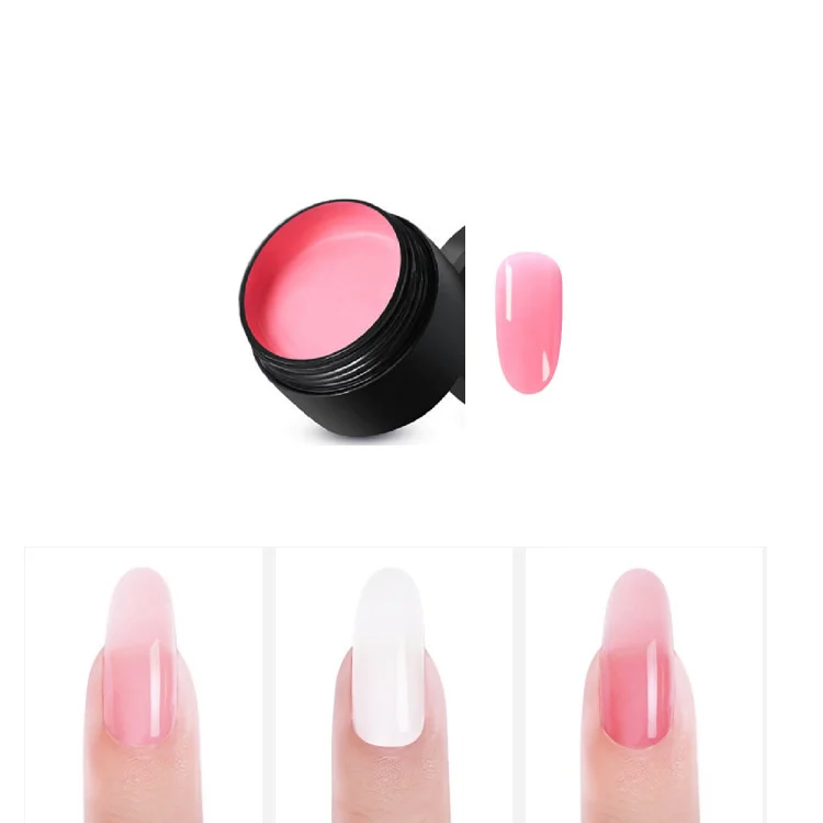 soak off camouflage gel 1000ml clear builder nail gel 1KG in bulk