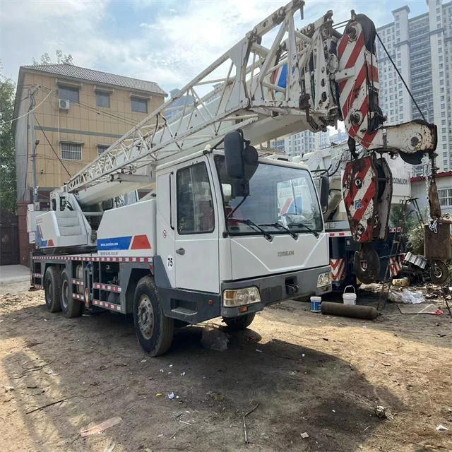 New Model Used 5 Telescopic Boom Crane Zoomlion  25TON QY25V 2012 2013 above  Mobile Truck Crane For Sale