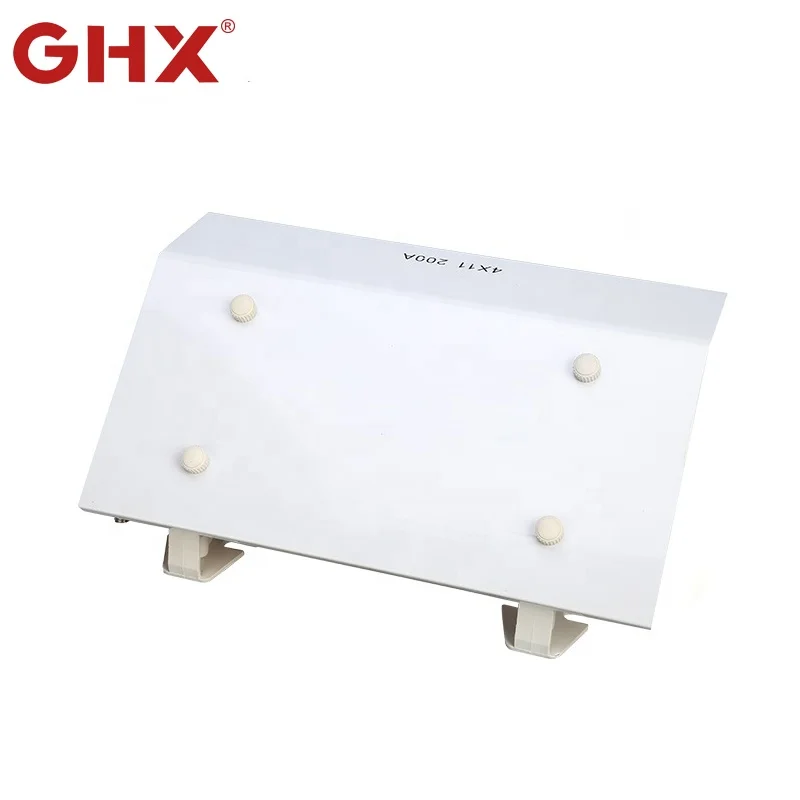 NHC02 400A Power Distribution Box  Screw Terminal Blocks With Plastic Cover