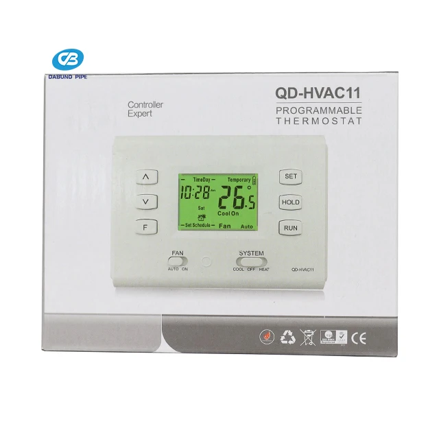 Smart Thermostat Programmable Thermostat Large Digital LCD Display
