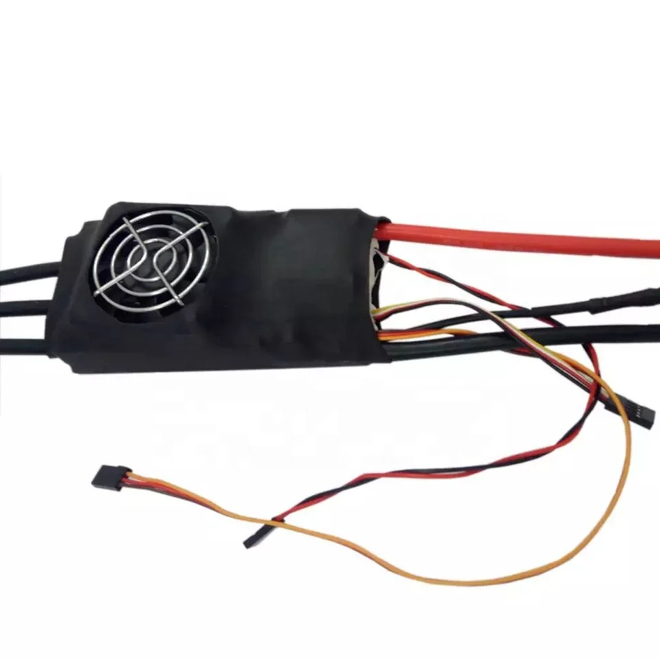 Бесщеточный контроллер RC truck 12S 200A ESC Vinyl OPTO с программируемой коробкой