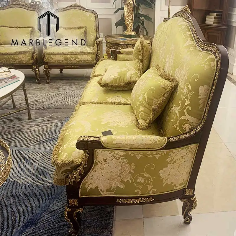antique living room sofa chairs luxury wooden royal sofa furniture custom made sofa set