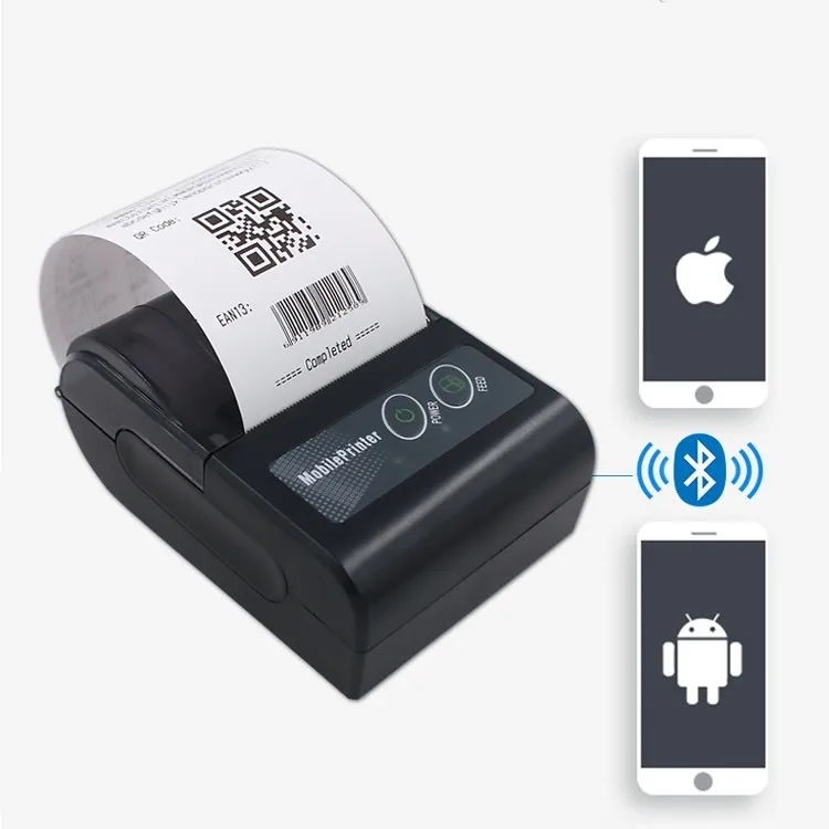 
No MOQ From Factory 58mm Portable BT Mini Thermal Printer For Android 
