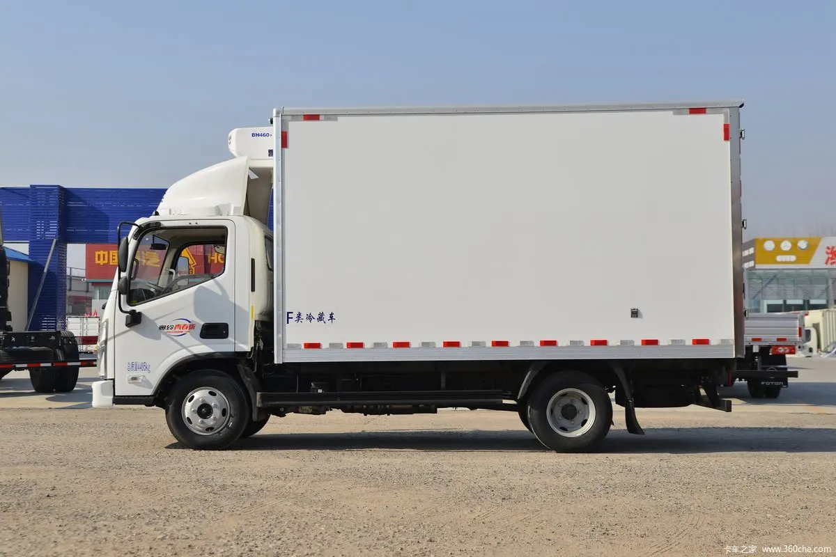 Китай новый Foton транспортная пища мясная рыба 5 тонн морозильник фургон 4x2 рефрижератор