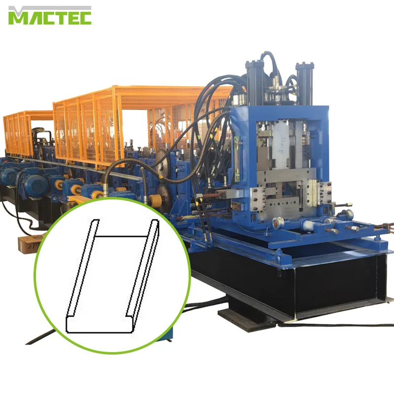 Purlin Machine Knife Blades Making Heavy Duty C Cutter Blade Automatic Hat Purlin Roll Forming Machine