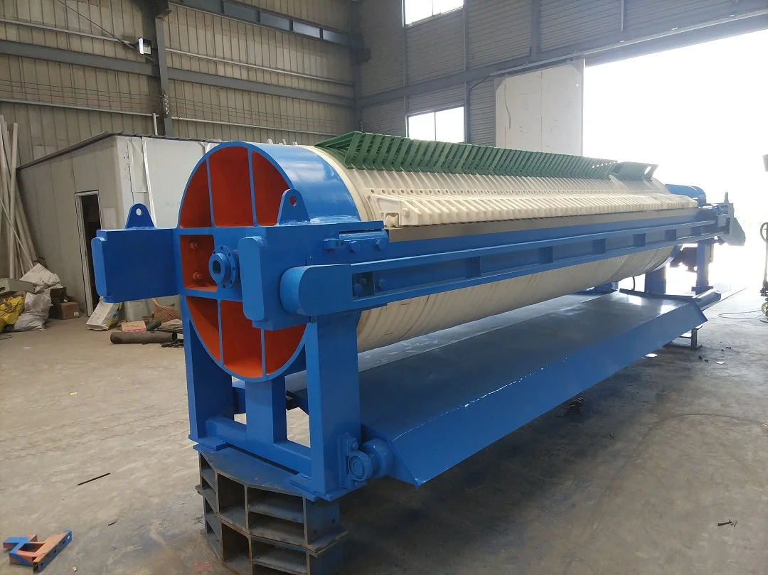 Round high pressure filter press