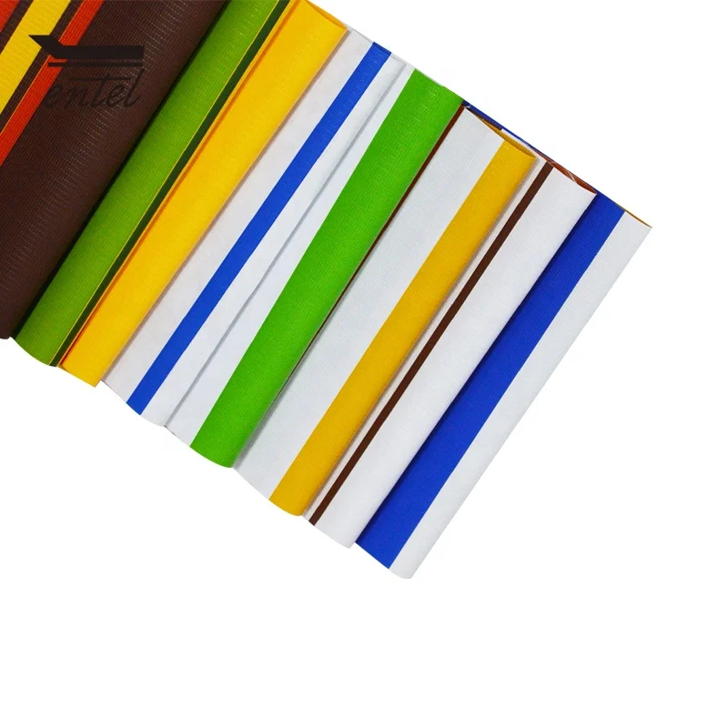 China manufacturer price PVC awning material pattern tarpaulin fabric for sunshade tarpaulin