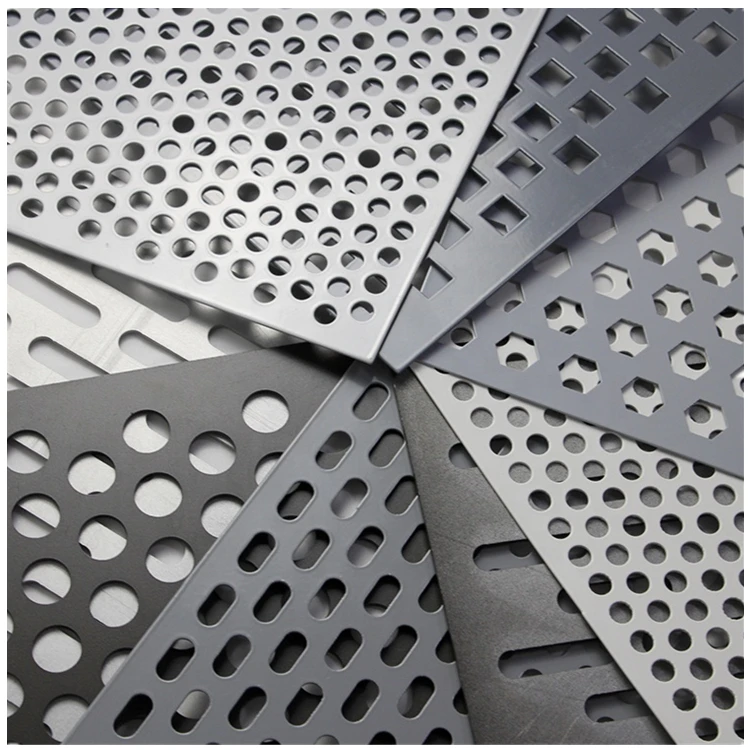 Factory manufacture  304 316 Perforated metal mesh sheets aluminum perforated metal mesh screen