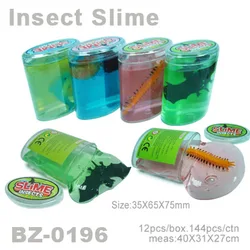 Custom Slime Toys Package Educational DIY Toy Soft Insect Slime Kit Educational Fluffy Slime Kit Clay For Kids