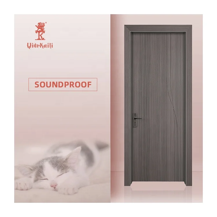 Factory Price Modern Interior Luxury Home Sound Insulation Doors For Hotels