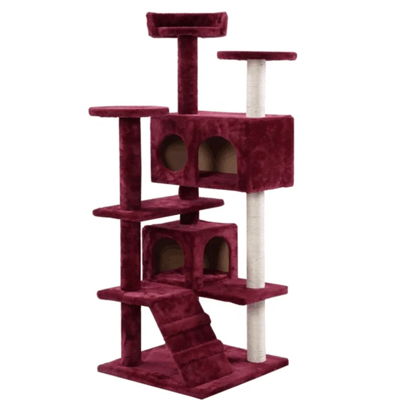 New Cat Tree Tower Condo Furniture Scratch Post Kitty Pet Play House