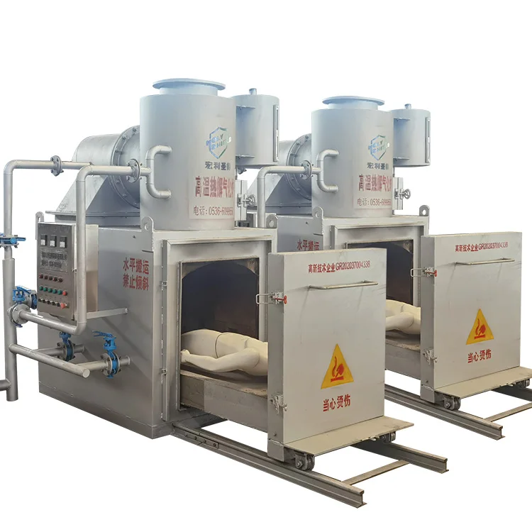 Crematorium Cremation Machine Diesel Fired Human Crematory Oven Incinerator