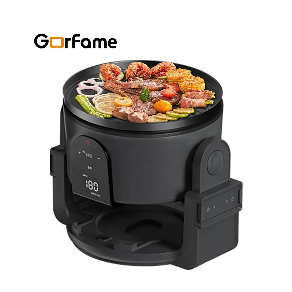 2 и 4 л сменная Емкость OEM Non-stick легко моется кухонный прибор с сенсорным экраном управления Smart Flip Air Fryer