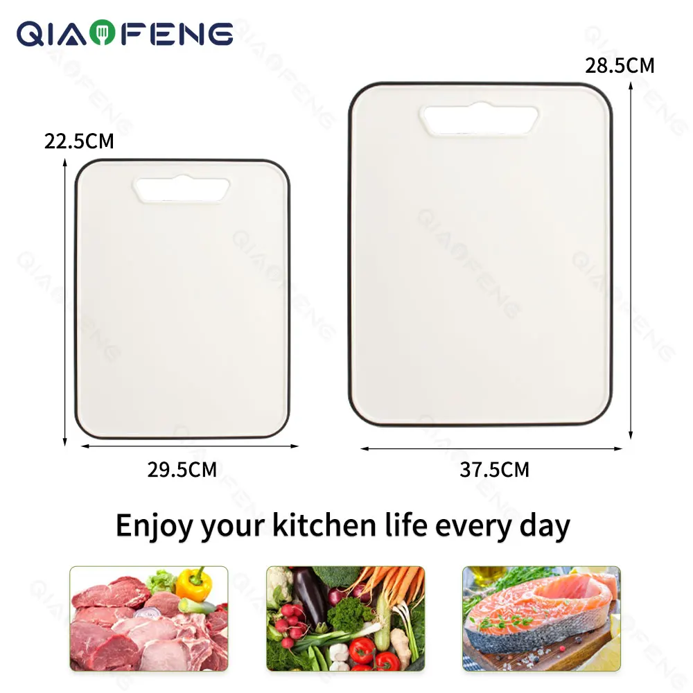 2pcs Healthy Eco-friendly Cutting Board Vegetable Chopping Board set