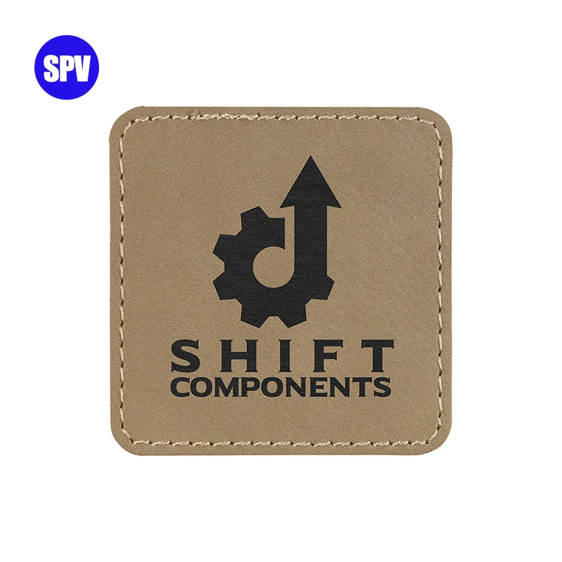 Square Laserable Leatherette Blanks Coaster For Laser Engraving