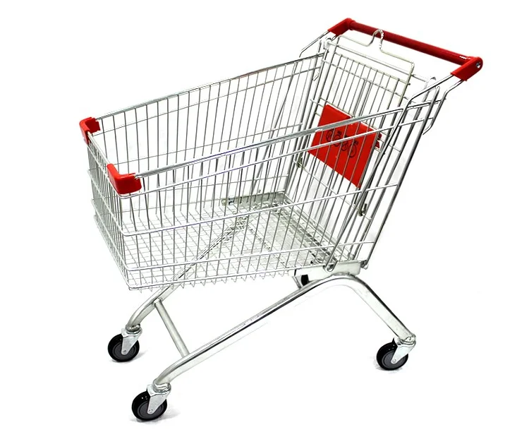 
Hot Sell Made in China Grocery Shopping Trolley Supermarket Carts Factory Supermarket Steel Shop Trolley Shopping Cart  (1600136261240)