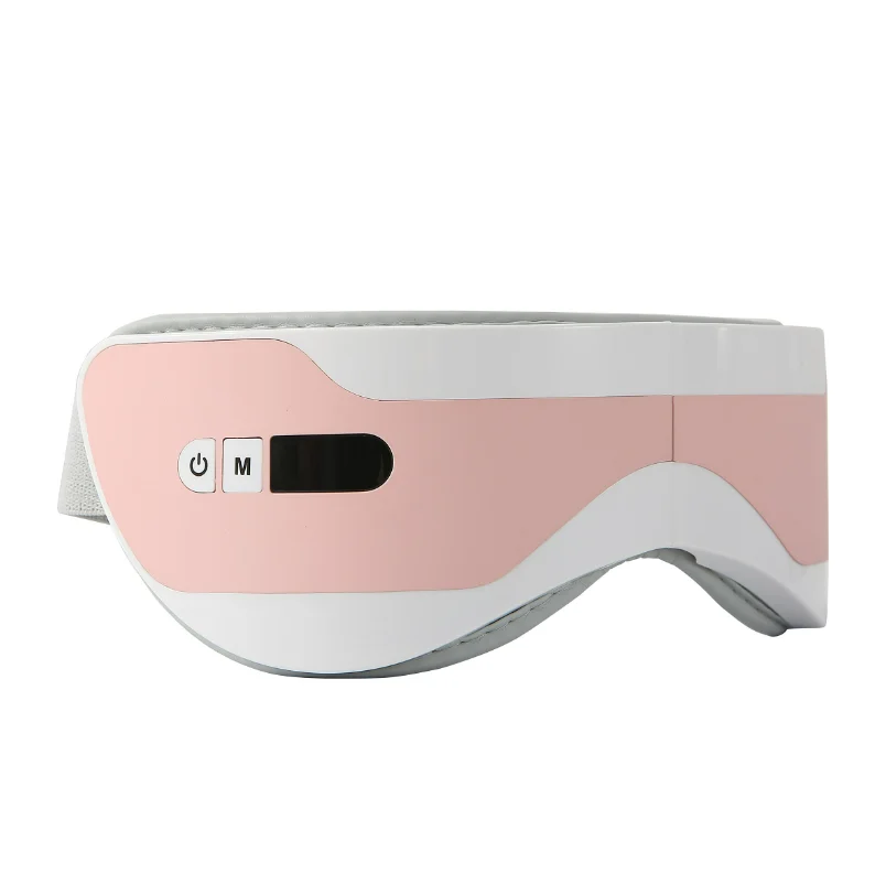 180 Degree Folding Bluetooth Vibrating Eye Relief Hot Compress Eye Care Mini with Music Digital Eye Massager with Hot Press