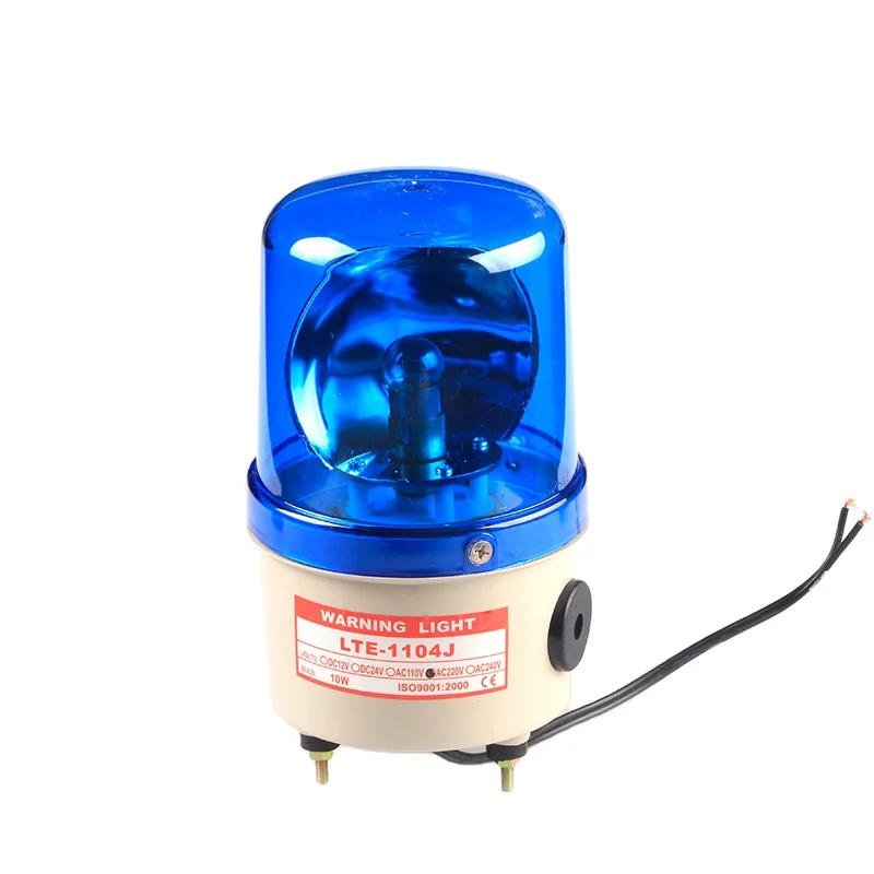 Beacon warning light LTE-1081 DC 12V 24V Bulb Alarm Light revolving warning light