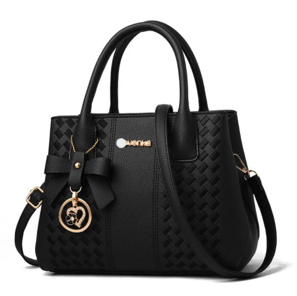 Wholesaler bulk  purchased large handbag fashion pu leather tote bag handbag for ladies