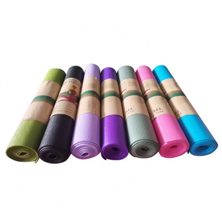  mat de yoga Pvc Free Yoga Mat Design Long Eco and Latex New with Great