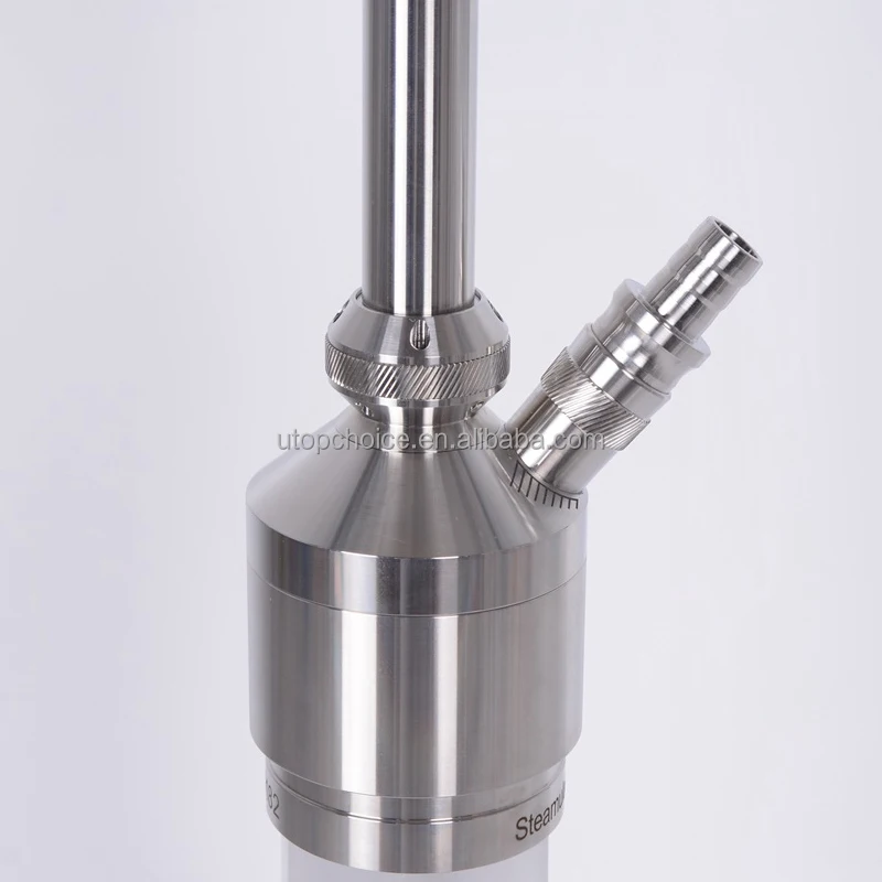 China shisha hookah factory wholesale customizable stainless steel shisha german PRO x stainless steel hookah