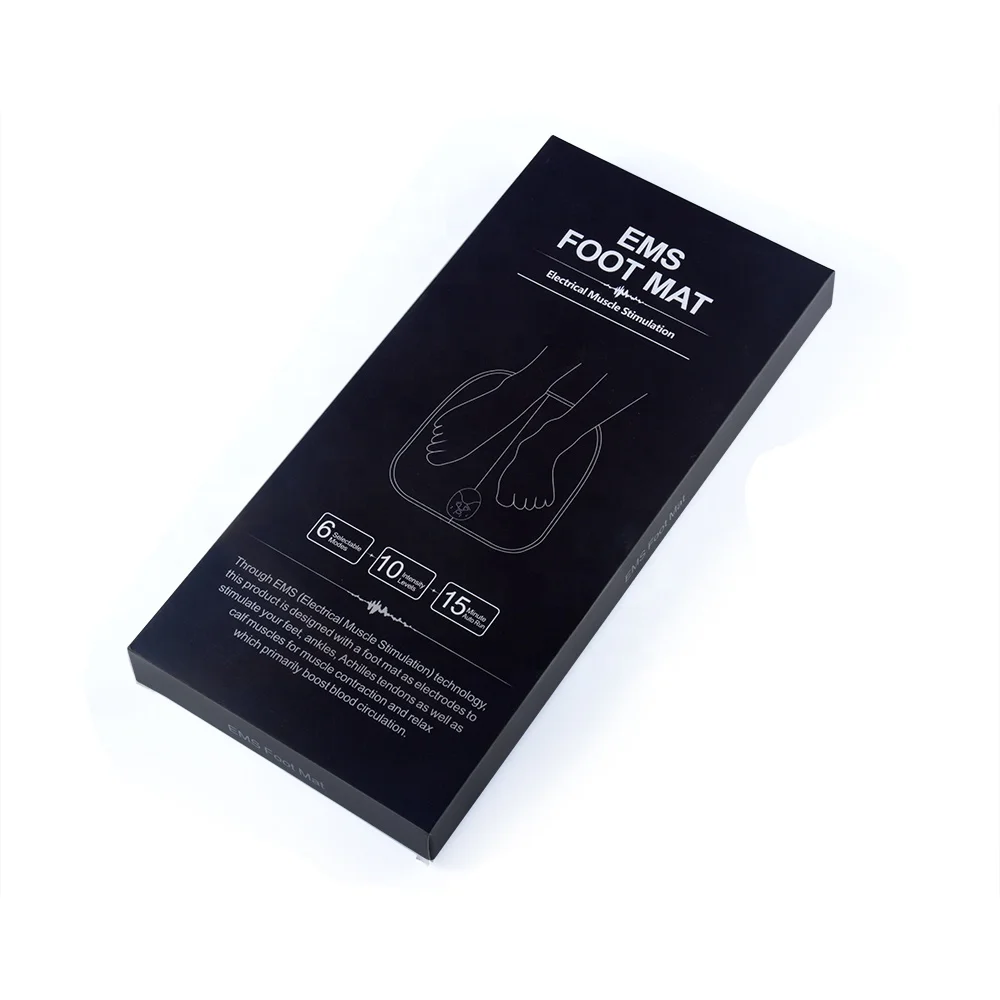 Новый коврик-массажер для ног EMS, массажер для ног с вибрацией, стимулятор для ног