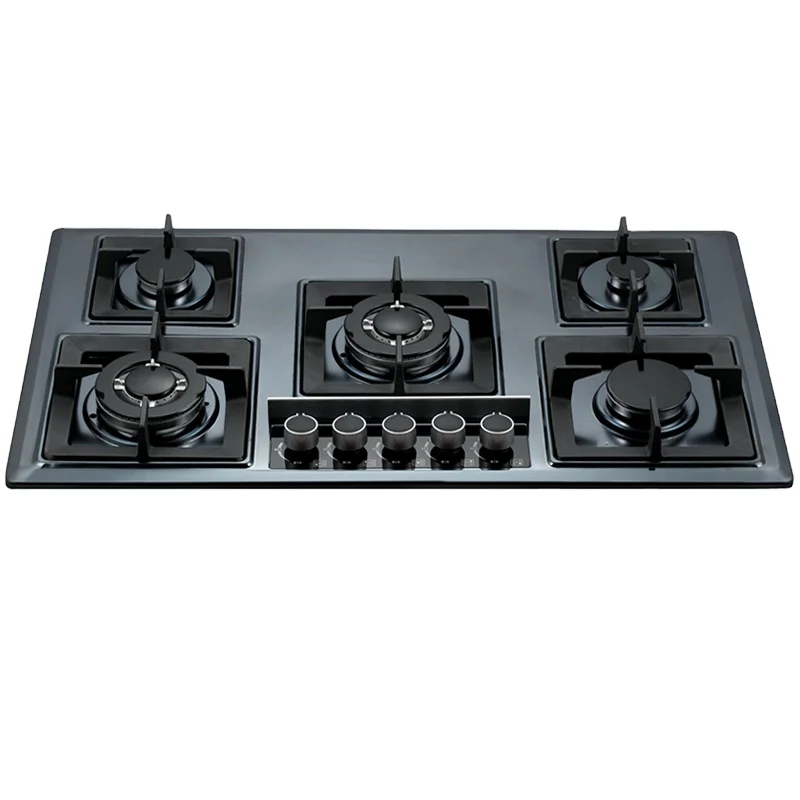 Best Sell under cabinet Top gas cooktops Gas Stove with Safety Device campana de cocina and 5 burners Gas Hob