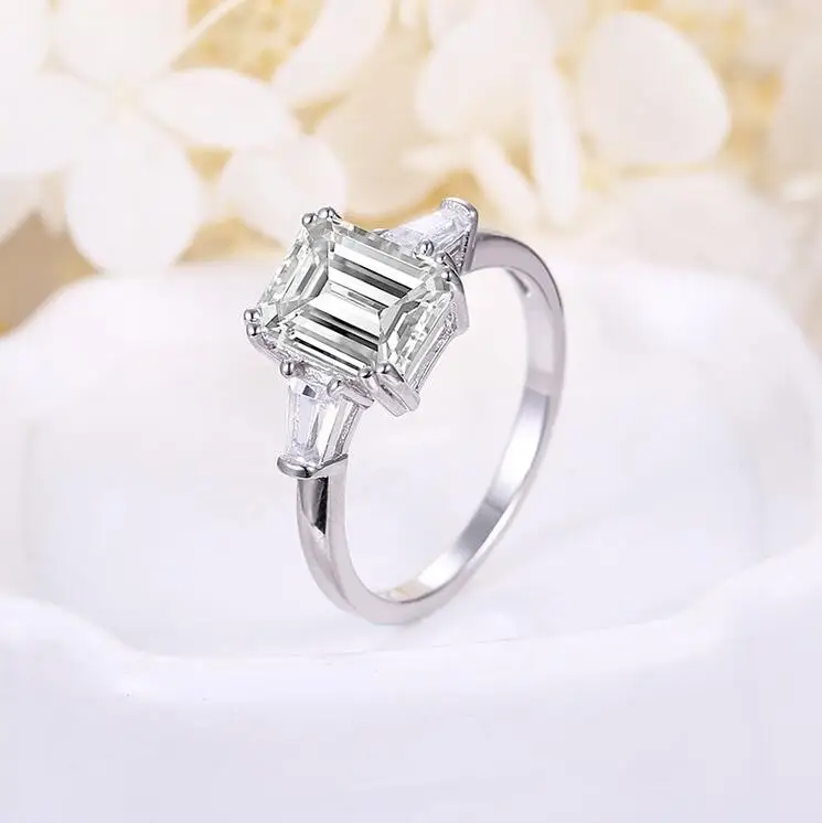  2021 fashion unique sterling silver trump engagement
