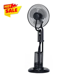 Best selling 16 Inch Water Spray Oscillating Mist Fan With Remote Control Water Cooling Fan