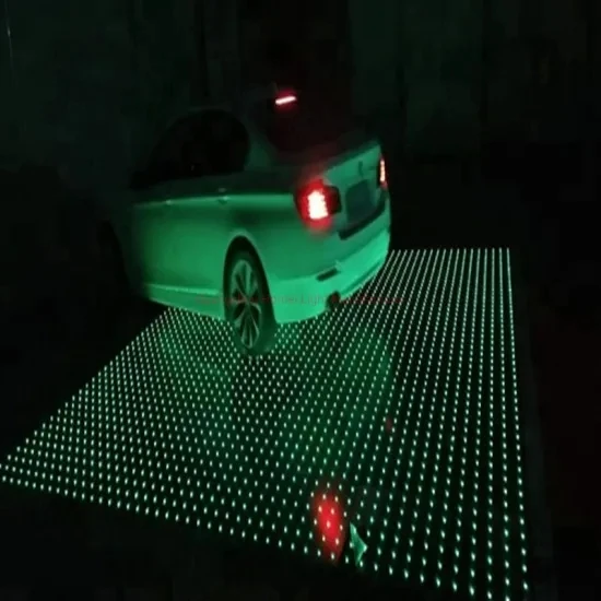 Глубокая бездна туннель волшебное зеркало 3D танцующий пол сценическое освещение Панель квадрарель кирпичная лампа давление