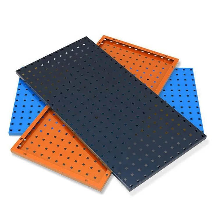 table garage storage heavy duty board custom hanging wall organizer black tool rack floor display hooks metal cart pegboard
