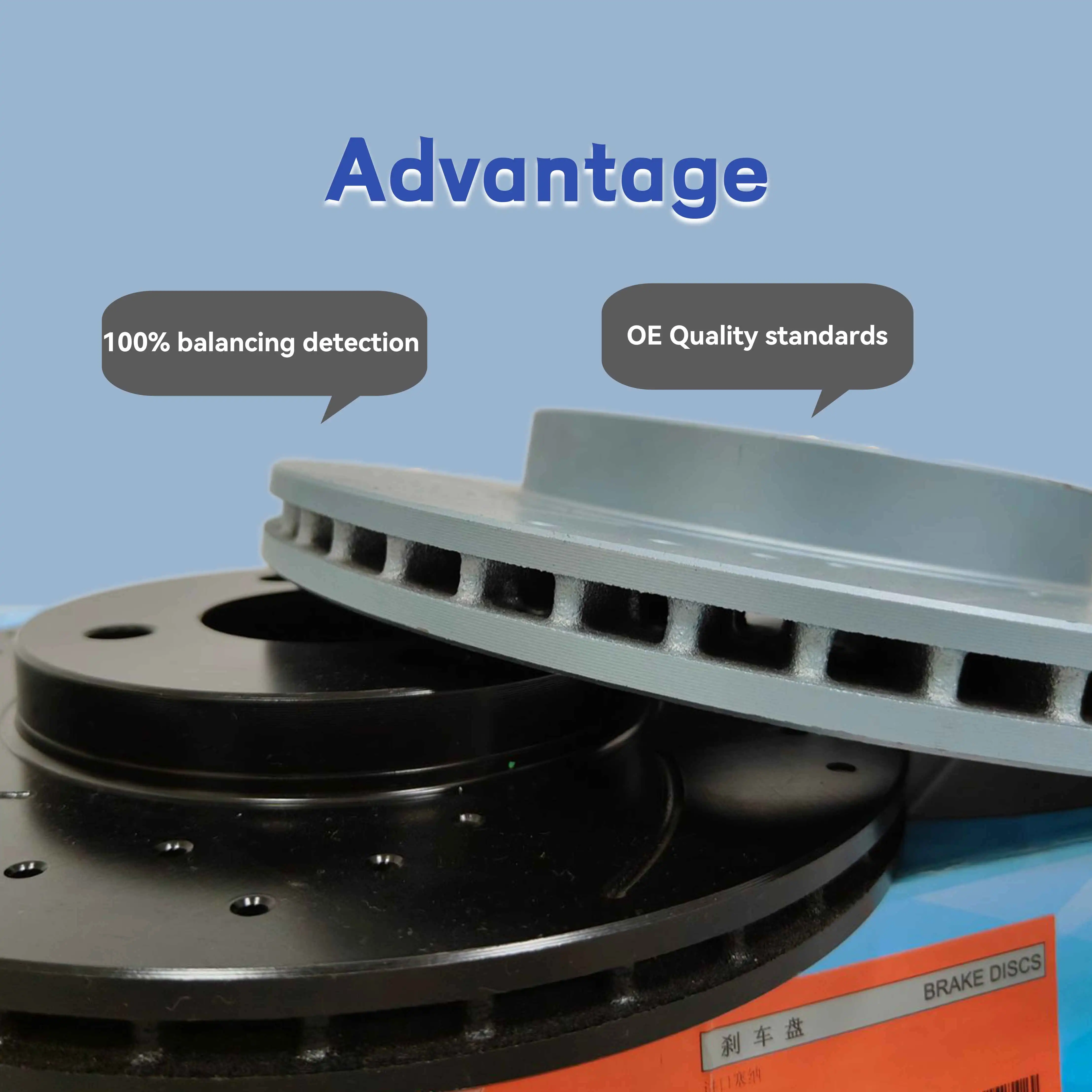 High Performance Caliper Big Brake Kit Floating Brake Rotors 320mm 355mm for Chinese cars