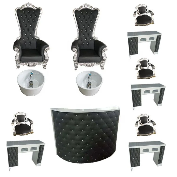 2019 New arrival wholesale sink bowl gold pedicure bowl used nail shop pedicure foot tub