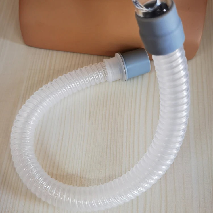 Стерильная кислородная гелевая маска для лица cpap отличного качества с дыхательной