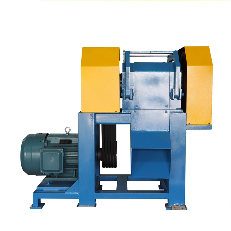 tire processing equipment  crushing machine  fabric cutting  bias curter crumb rubber tire recycling to separate nylon f