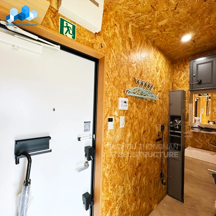 Zhongnan Detachable 20ft Luxury Mobile Home Apartments Tiny Prefabricated Modular House Portable 2 Bedroom Container Houses