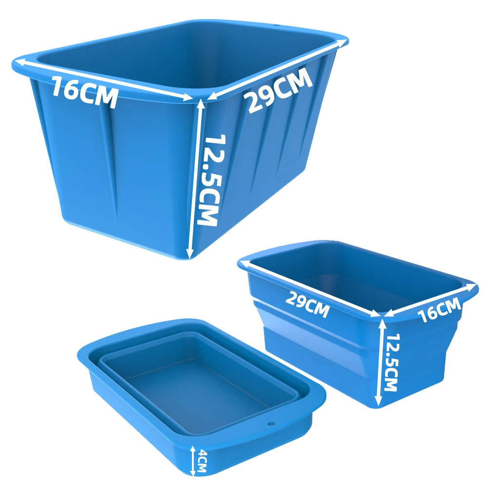 Wholesale Large Scale Silicone Ice Block Mold Bpa Free 8lb Extra Large Ice Bath Mold for Ice Bath