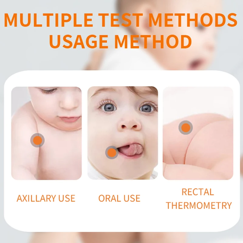 Fever Clinical thermometers digital oral baby rectal thermometer digital Armpit Test thermometre flexible