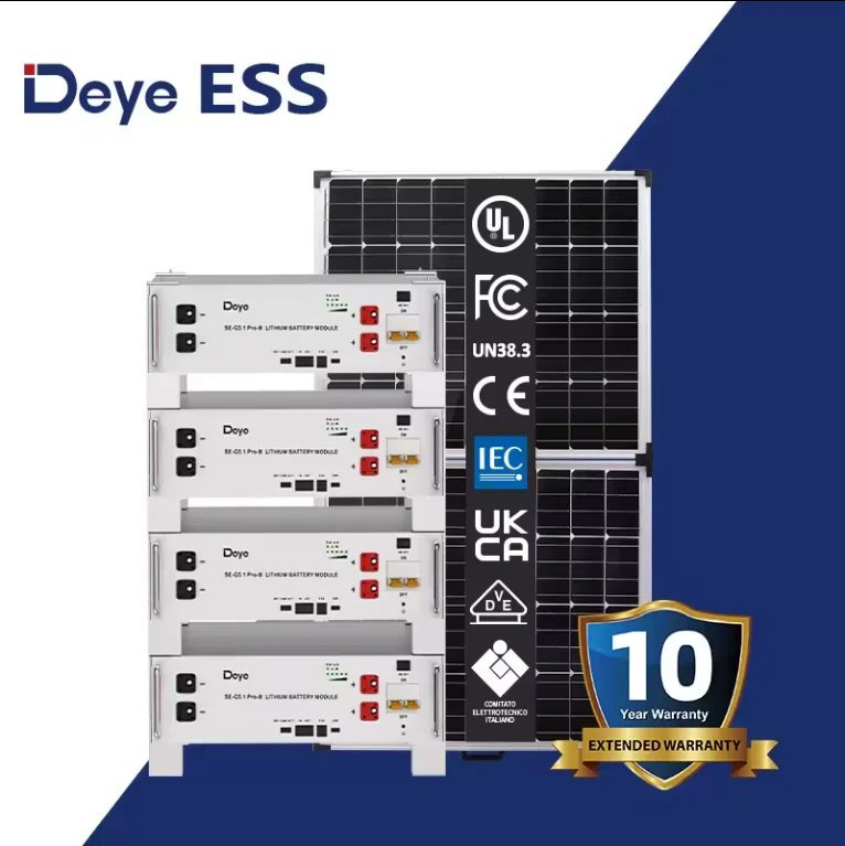 Deye ESS SE-G5.1Pro-B лучшая портативная солнечная энергия 100Ah домашняя аккумуляторная батарея литиевая