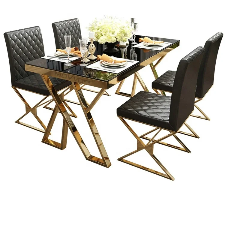 Italian Modern Simple Rock Plate Table with Wood and Metal Rectangular Frame