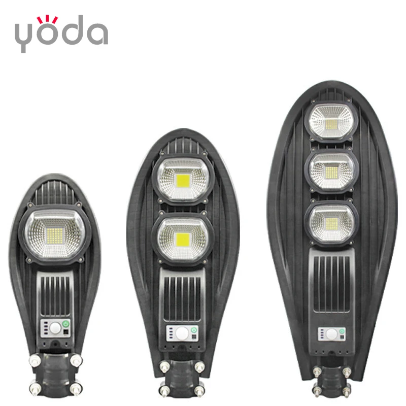 Wireless remote control IP65 outdoor sensor garden 20w 40w 60w rechargeable solar wall light