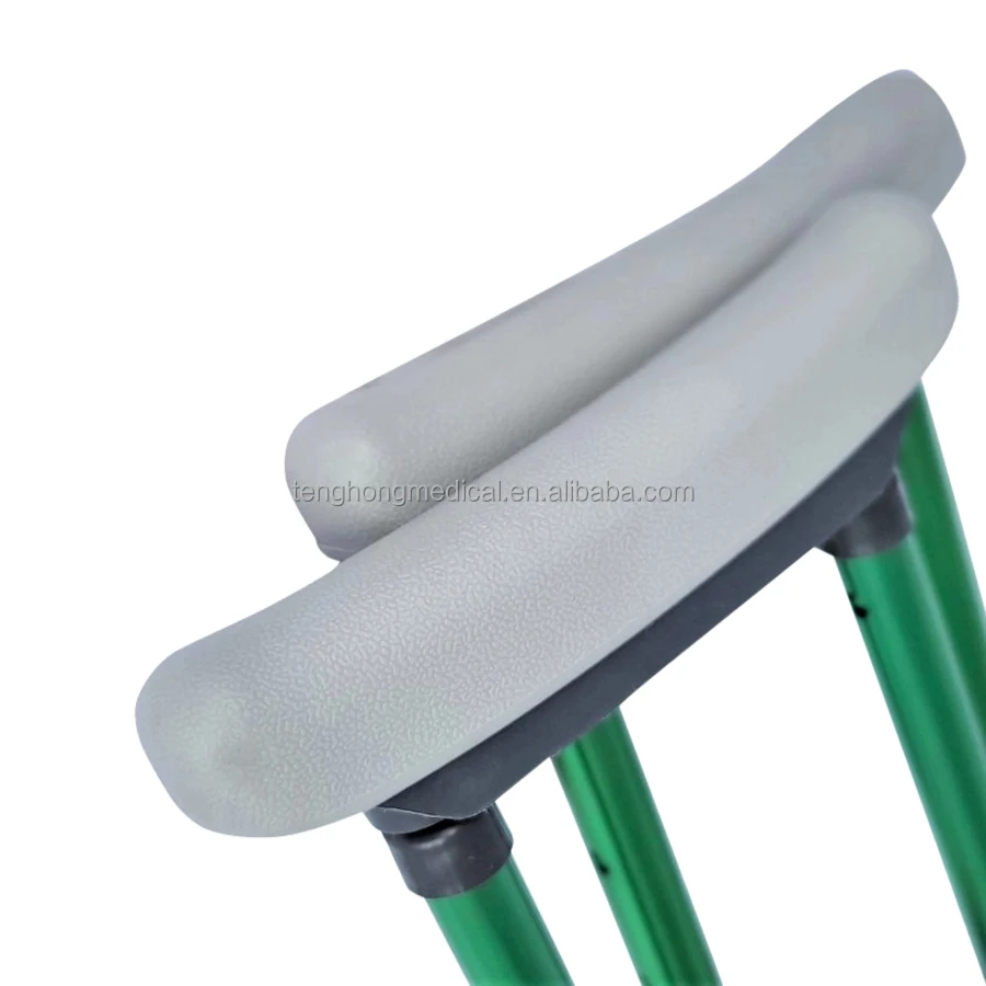 Disabled Crutches Aluminum Underarm Crutches Universal Color Adults Children Axillary Crutches