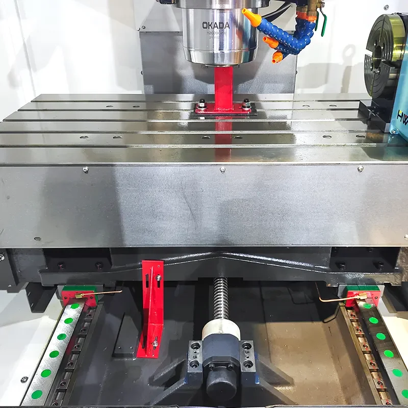 Multifunctional vertical structure center 3axis milling machine to process complex parts VMC1370